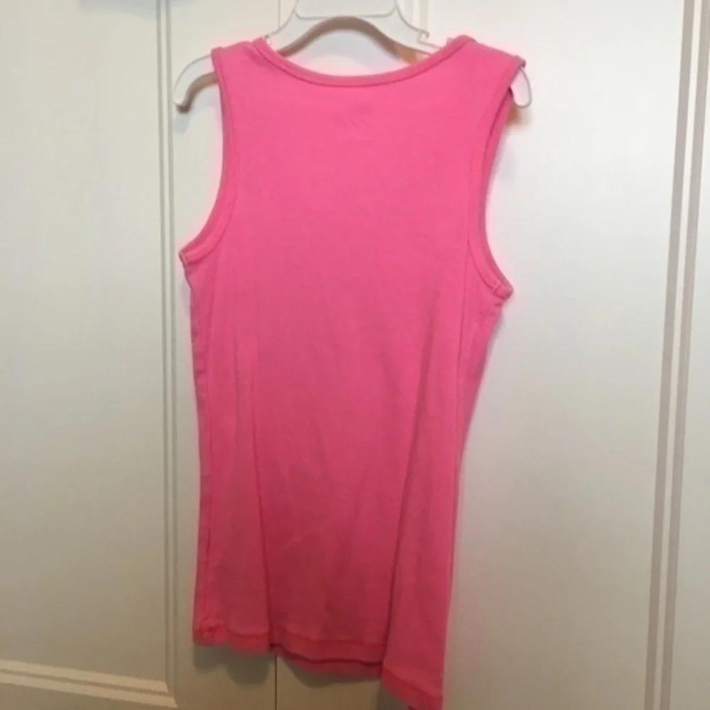 Justice Girls size 10 pink  tank top